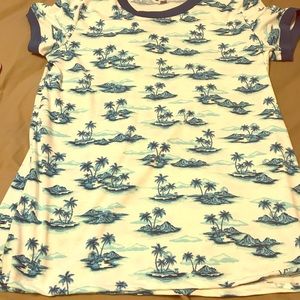 Lularoe L Liv Tropical pattern